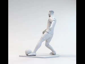 footballer 03 footstrike 01 stl 3D Print Model