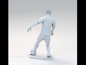 footballer 03 footstrike 01 stl 3D Print Model