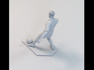 footballer 03 footstrike 01 stl 3D Print Model