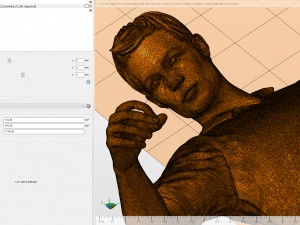 footballer 02 footstrike 07 stl 3D Print Model
