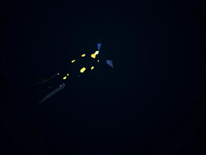 snowflake growth animated and obj sequence 3D Model