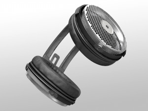 audio-technica ath-adx5000 headphones pbr 3D Модель