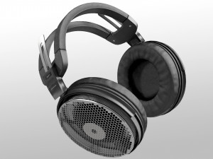 audio-technica ath-adx5000 headphones pbr 3D Модель