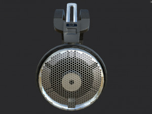 audio-technica ath-adx5000 headphones pbr 3D Модель
