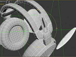 audio-technica ath-adx5000 headphones pbr 3D Модель