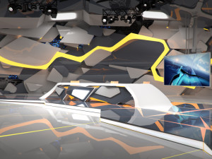 virtual tv studio 13 Modello 3D