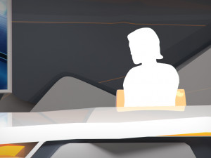 virtual tv studio 13 Modello 3D