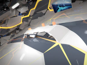 virtual tv studio 13 3D Model
