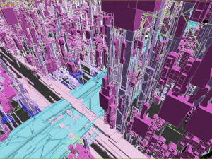 greeble city 3D Model