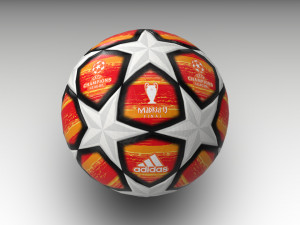 ball champions league 2019 3D Model