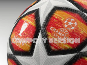 ball champions league 2019 3D Model