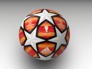 ball champions league 2019 3D Model