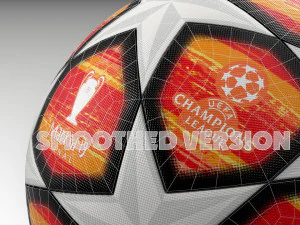 ball champions league 2019 pbr 3D Model