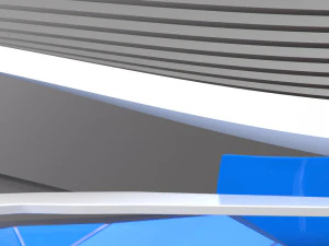 studio siaran virtual 14 Model 3D