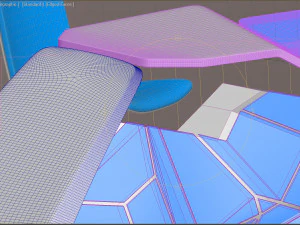 studio siaran virtual 14 Model 3D