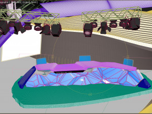 virtual broadcast studio 14 Modelo 3D