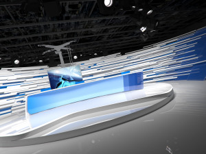 virtual broadcast studio 15 3D मॉडल