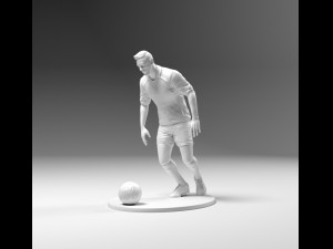 footballer 03 prepare to footstrike 03 stl Modello di stampa 3D