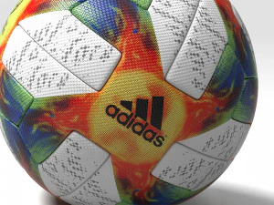 euro qualifier 2020 official ball vray 3D Model
