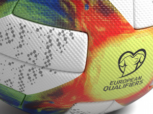 euro qualifier 2020 official ball vray 3D Модель