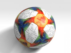 euro qualifier 2020 official ball vray 3D Модель