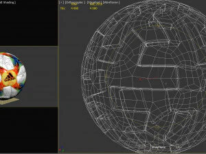 euro qualifier 2020 official ball vray 3D Model