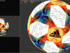 euro qualifier 2020 official ball vray 3D Модель