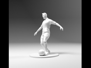 footballer 03 footstrike 01 stl Modelo de impresión 3D