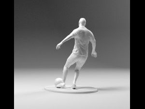 footballer 03 footstrike 01 stl 3D Print Model