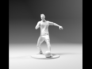 footballer 03 footstrike 02 stl 3D Принт Модель