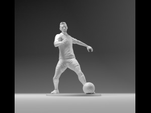 footballer 03 footstrike 02 stl 3D Принт Модель