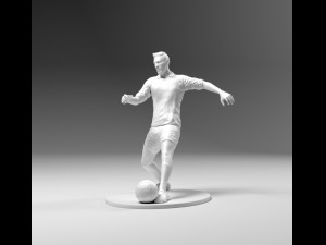 footballer 03 footstrike 02 stl Modelo de impresión 3D