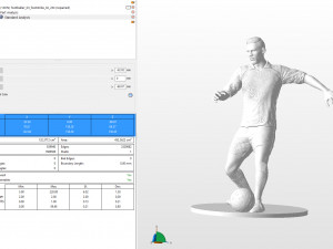 footballer 03 footstrike 02 stl 3D Принт Модель