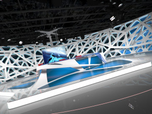 virtual broadcast studio 16 3Dモデル
