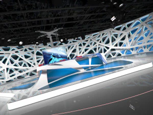 virtual broadcast studio 16 3D Model