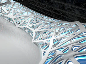 virtual broadcast studio 16 3D Model