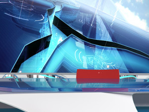 virtual broadcast studio 16 3Dモデル