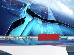 virtual broadcast studio 16 3D Model