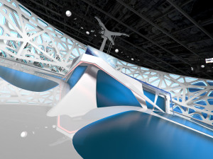 virtual broadcast studio 16 3Dモデル