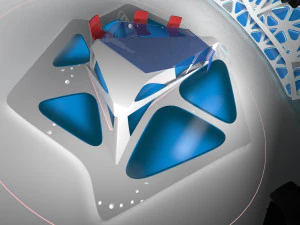 virtual broadcast studio 16 3D Model