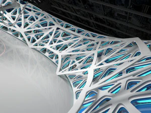 virtual broadcast studio 16 3D Model
