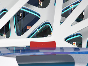 virtual broadcast studio 16 3Dモデル