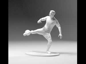 futbolista 03 pisada 04 stl Modelo de impresión 3D