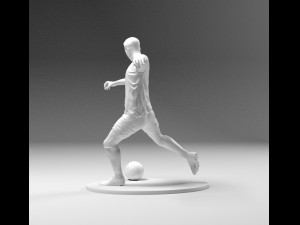 footballer 03 footstrike 05 stl Modelo de Impressão 3D