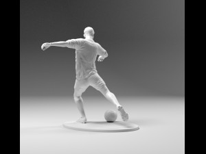 footballer 03 footstrike 05 stl Modelo de Impressão 3D