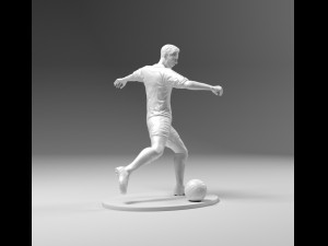 footballer 03 footstrike 05 stl Modelo de Impressão 3D