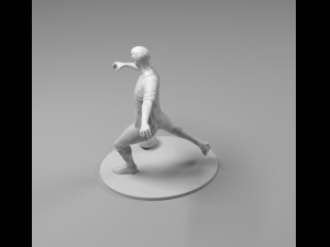 footballer 03 footstrike 05 stl Modelo de Impressão 3D