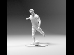footballer 03 footstrike 06 stl 3D Print Model