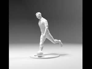 footballer 03 footstrike 06 stl 3D Print Model