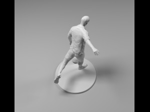footballer 03 footstrike 06 stl 3D Print Model